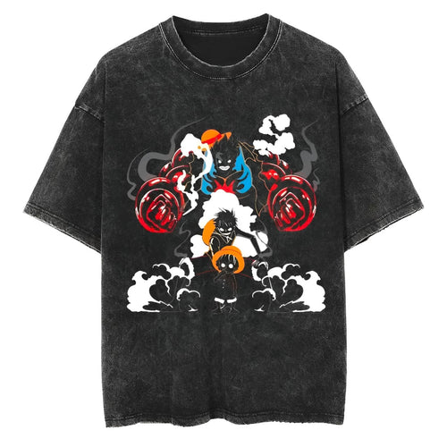 T-Shirt One Piece Luffy Evolve