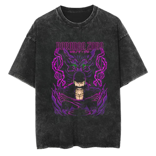 T-Shirt One Piece Zoro Haki