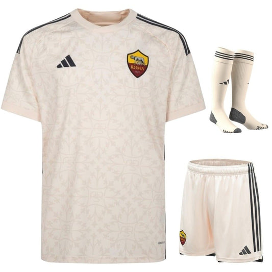 Maillot Kit Enfant AS Roma Extérieur 2023 2024
