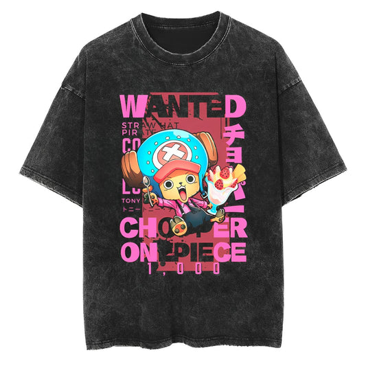 T-Shirt One Piece Chopper Wanted