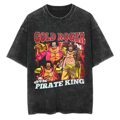 T-Shirt One Piece Gold Roger