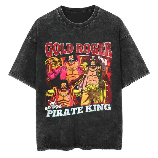 T-Shirt One Piece Gold Roger