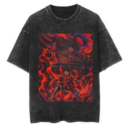 T-Shirt One Piece Luffy Boundman