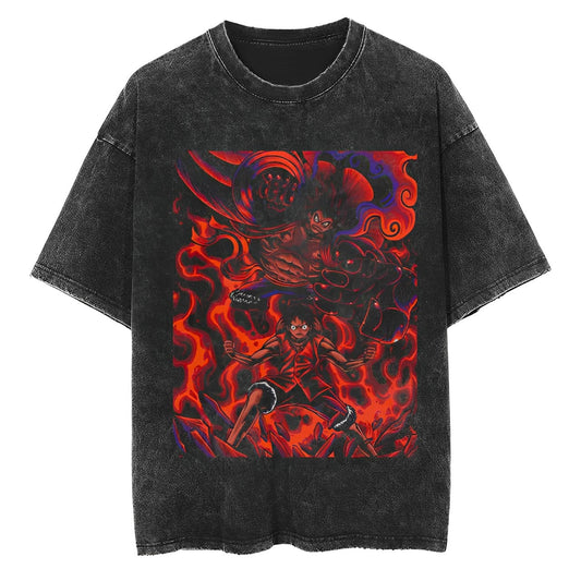 T-Shirt One Piece Luffy Boundman