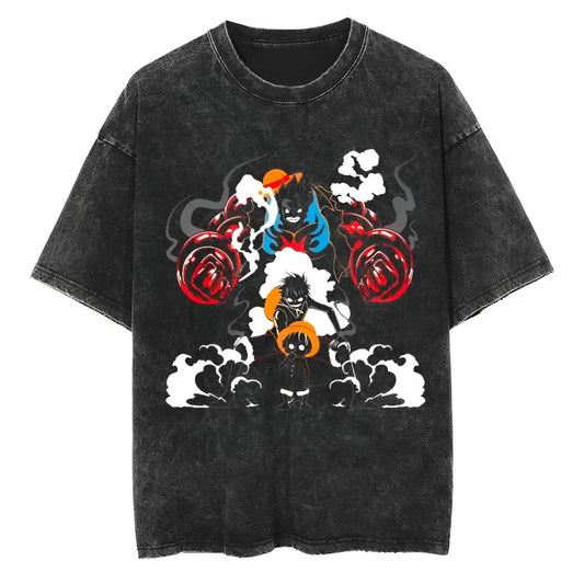 T-Shirt One Piece Luffy Evolve