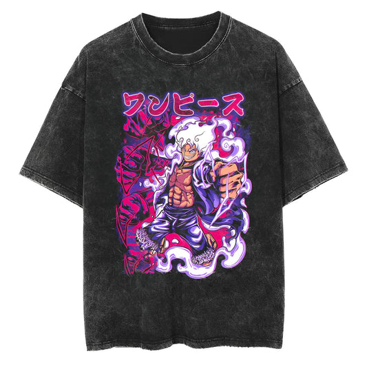T-Shirt One Piece Luffy Gear 5