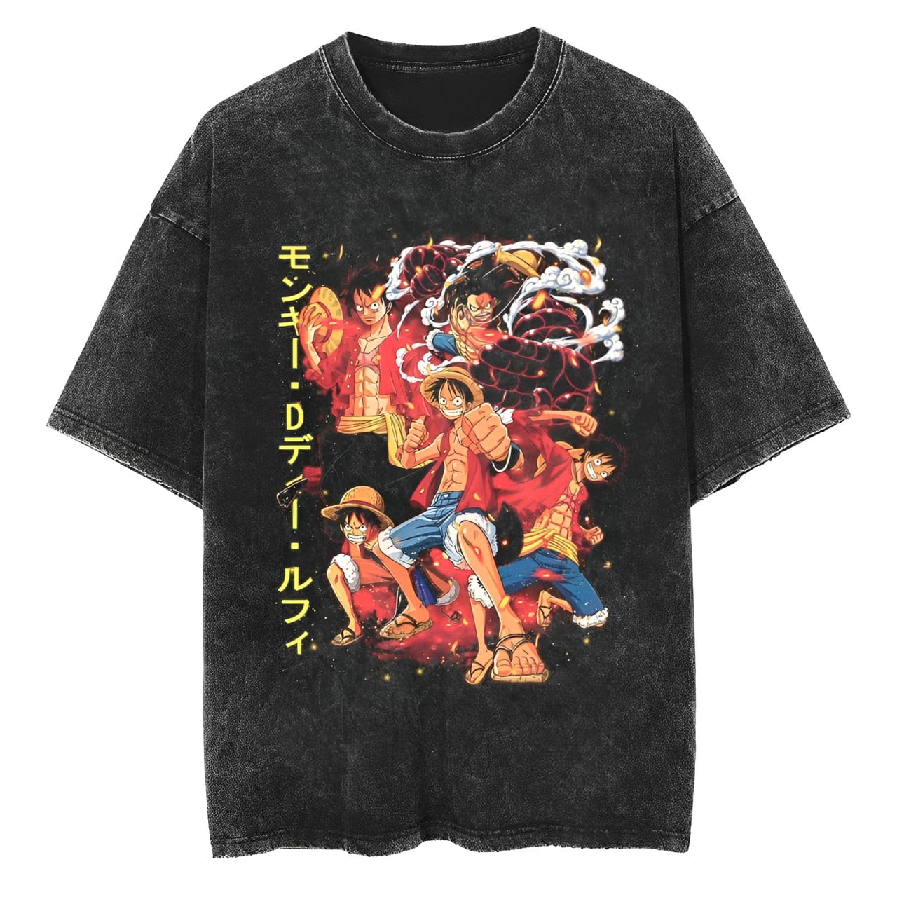 T-Shirt One Piece Luffy Gears