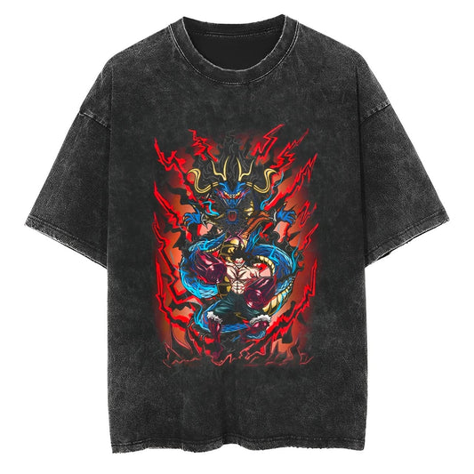 T-Shirt One Piece Luffy Kaido