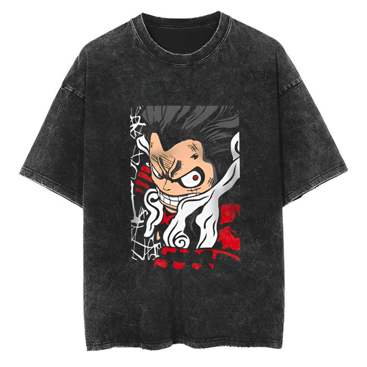 T-Shirt One Piece Luffy Snakeman