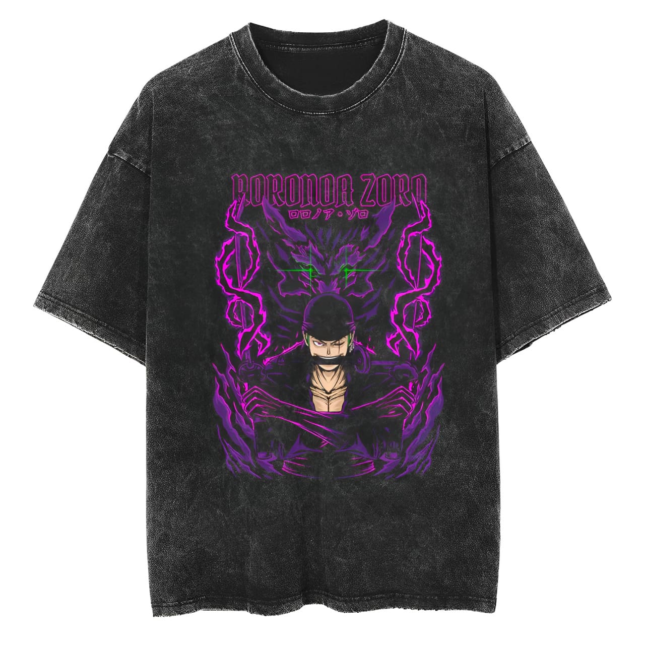T-Shirt One Piece Zoro Haki