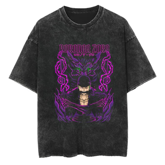 T-Shirt One Piece Zoro Haki